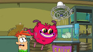 Яркие и забавные открытки с героями из мультфильма Чудище Бансен 