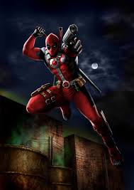 Открытки и картинки с персонажем вселенной марвел - Дэдпулом 