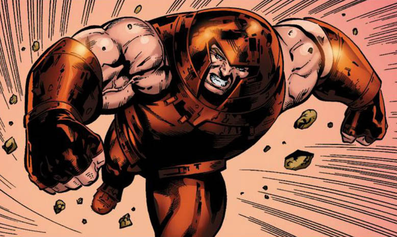 Яркие открытки с  персонажем  вселенной  марвел - Джаггернаутом 