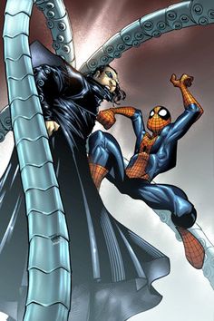 Открытки и картинки с персонажем вселенной марвел - Доктором Осьминогом 