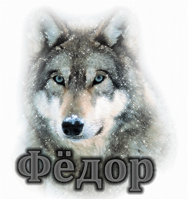 Яркие и красочные именные открытки для Федора                 