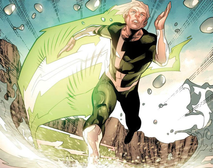 Открытки и картинки с персонажем вселенной Marvel - Ртутью   