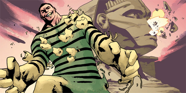 Открытки и картинки с персонажем вселенной  Marvel - Песочным Человеком 