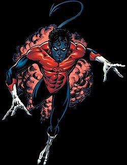 Открытки и картинки с персонажем вселенной Marvel - Ночным Змеем 