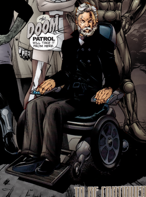 Красочные открытки с персонажем вселенной Marvel - профессором Икс 