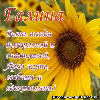 Красивые открытки с поздравлениями на разные праздники для Галины 