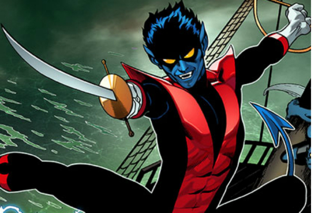 Интересные открытки с персонажем Вселенной Марвел - Азазель 