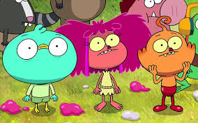 Красочные картинки и открытки с героями из мультфильма Харви Бикс 