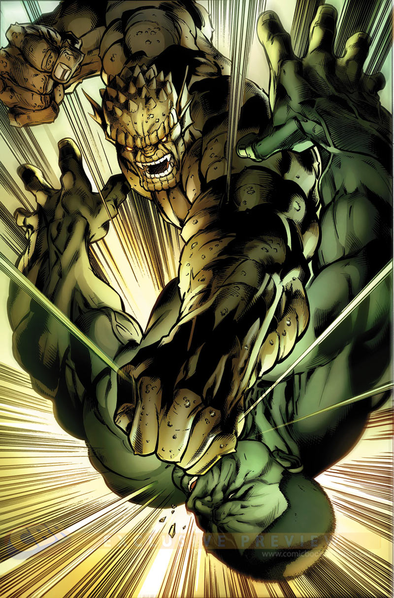 Открытки с суперзлодеем вселенной Marvel - Мерзостью         