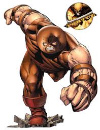 Яркие открытки с  персонажем  вселенной  марвел - Джаггернаутом 