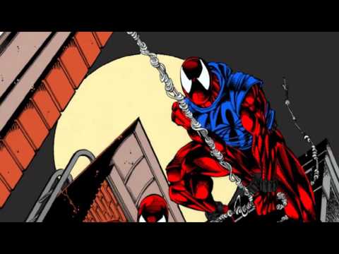 Открытки и картинки с персонажем Вселенной Марвел - Алым Пауком 