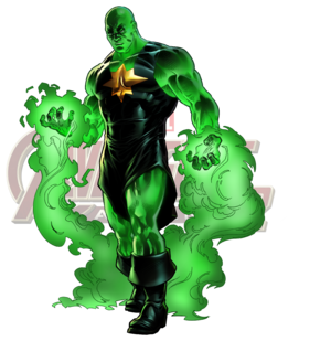 Открытки и картинки с героем комиксов Marvel - радиоактивным человеком 