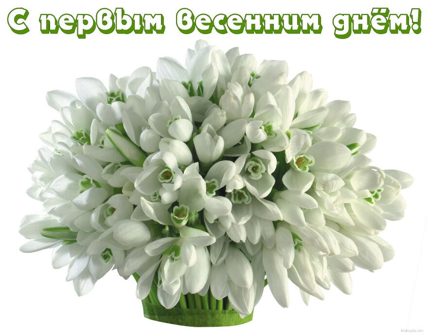 Красивые  открытки с пожеланиями в первый весенний день. С весной 