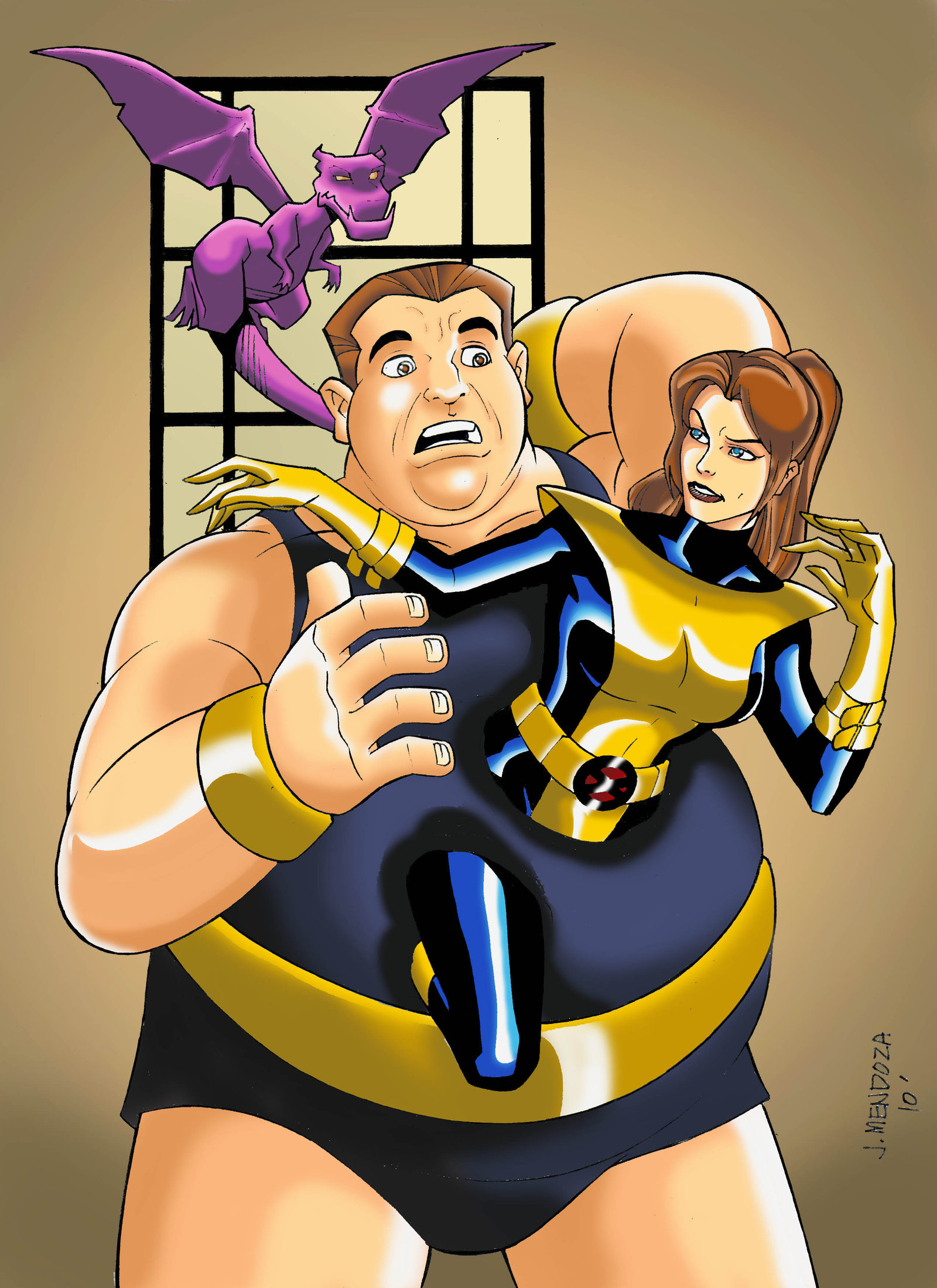 Открытки и картинки с героем комиксов Marvel - Призрачной Кошкой 