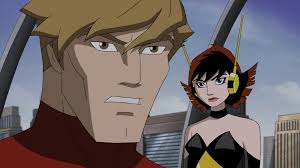 Красочные открытки  с персонажем вселенной Marvel - Осой     