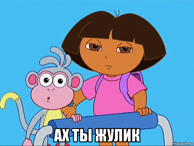 Яркие открытки с героями из мультфильма Дарья Путешественница 