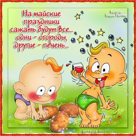 Открытки с приколами на майские праздники. Приколы на 1 мая 