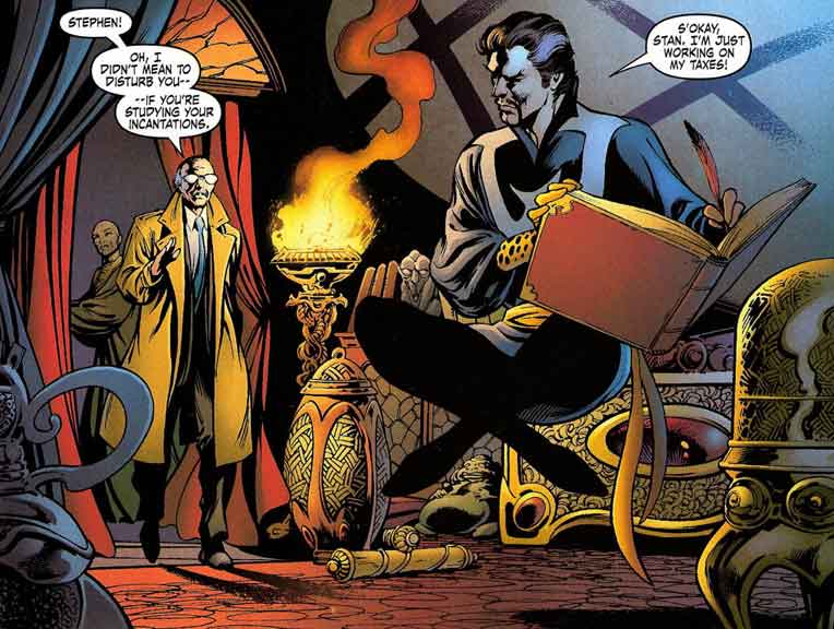 Открытки и картинки  с персонажем вселенной Марвел - Доктором Вуду 