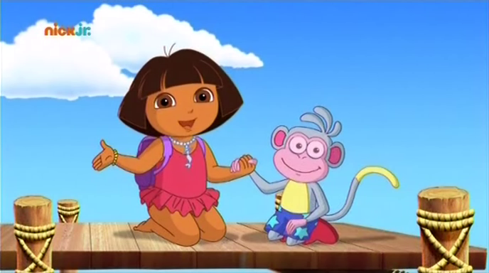 Яркие открытки с героями из мультфильма Дарья Путешественница 