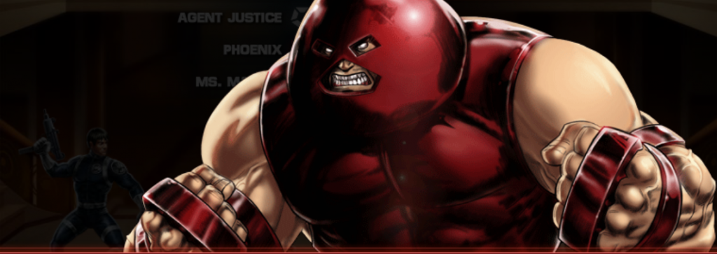 Яркие открытки с  персонажем  вселенной  марвел - Джаггернаутом 