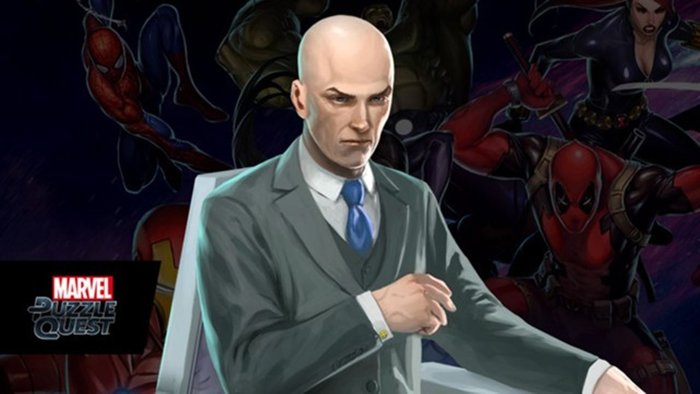 Красочные открытки с персонажем вселенной Marvel - профессором Икс 