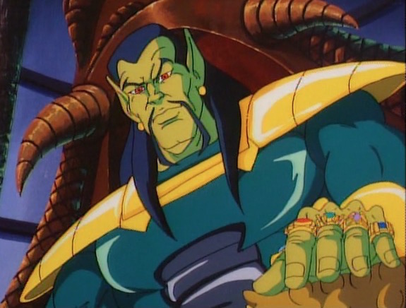 Открытки с суперзлодеем вселенной Marvel - Мандарином        