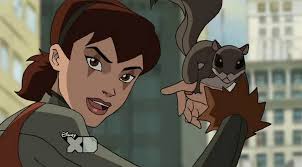 Открытки и картинки с персонажем вселенной марвел - Девушкой Белкой 