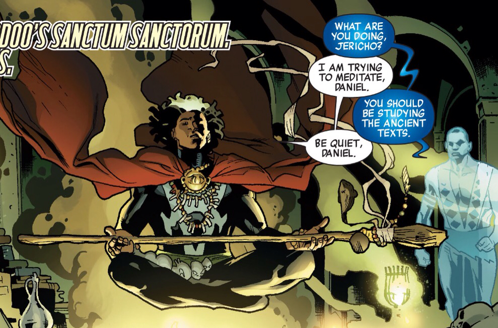 Открытки и картинки  с персонажем вселенной Марвел - Доктором Вуду 