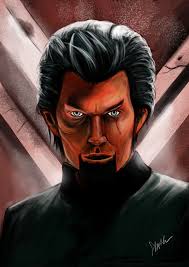 Интересные открытки с персонажем Вселенной Марвел - Азазель 