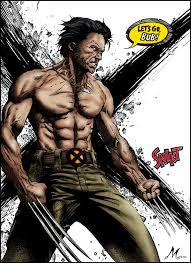 Открытки и картинки с персонажем вселенной Marvel - Росомахой 