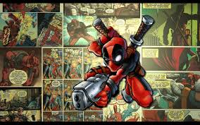 Открытки и картинки с персонажем вселенной марвел - Дэдпулом 