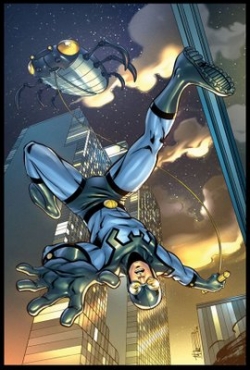 Яркие открытки с персонажем комиксов Марвел - Жук                      