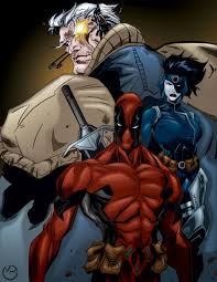 Открытки и картинки с персонажем вселенной марвел - Домино   