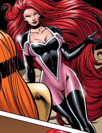 Красивые открытки с персонажем вселенной Marvel - Медузой   