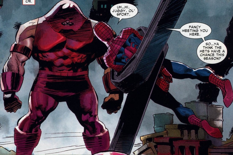 Яркие открытки с  персонажем  вселенной  марвел - Джаггернаутом 