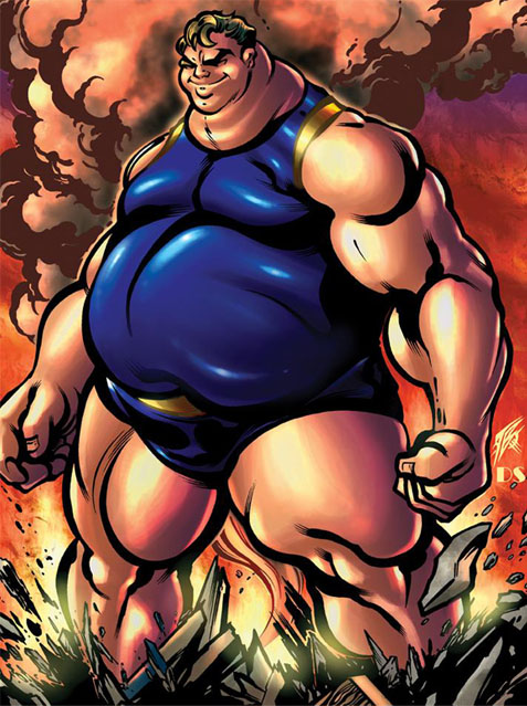 Открытки и картинки с персонажем вселенной Marvel - Пузырем 