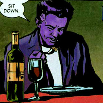 Открытки и картинки с персонажем вселенной Marvel - пурпурным человеком 