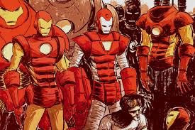 Открытки с персонажем вселенной марвел, мститель - Железный человек 