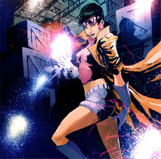 Интересные  открытки с персонажем вселенной Марвел -  Джубили 