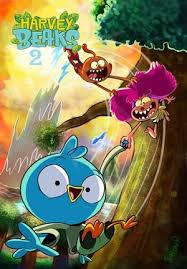 Красочные картинки и открытки с героями из мультфильма Харви Бикс 