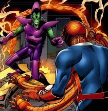 Открытки и картинки с персонажем вселенной Марвел - Зеленым Гоблином 