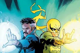 Открытки и картинки с персонажем вселенной марвел - Железным кулаком 