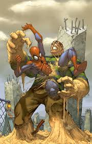 Открытки и картинки с персонажем вселенной  Marvel - Песочным Человеком 