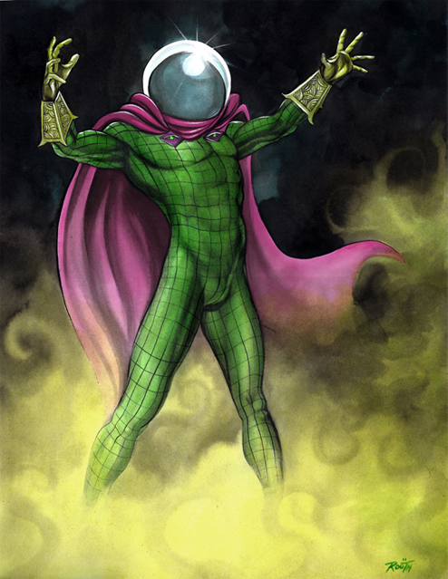 Открытки и картинки с персонажем вселенной Marvel - Мистерио 