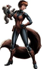Открытки и картинки с персонажем вселенной марвел - Девушкой Белкой 