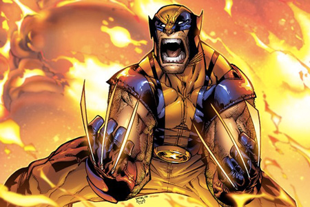 Открытки и картинки с персонажем вселенной Marvel - Росомахой 