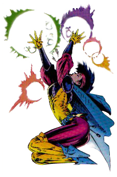 Интересные  открытки с персонажем вселенной Марвел -  Джубили 