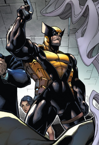 Открытки и картинки с персонажем вселенной Marvel - Росомахой 