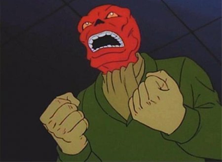 Открытки и картинки с злодеем вселенной Marvel - Красным Черепом 