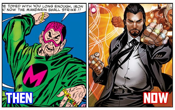 Открытки с суперзлодеем вселенной Marvel - Мандарином        